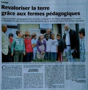 Maine-Libre 26 juin 2011 Fermes pédagogiques