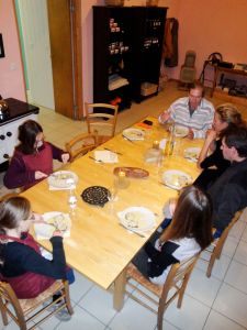 Maison des Abeilles : atelier cuisine 5 (à table)