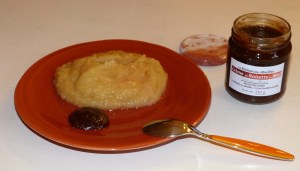 Mousse de pomme à la Crème de Noisette